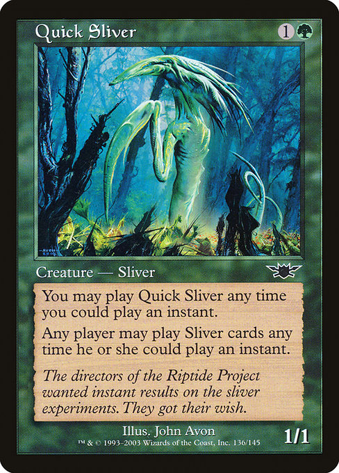 Quick Sliver [Legions] - Evolution TCG