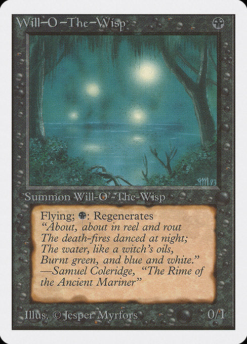 Will-o'-the-Wisp [Unlimited Edition] - Evolution TCG