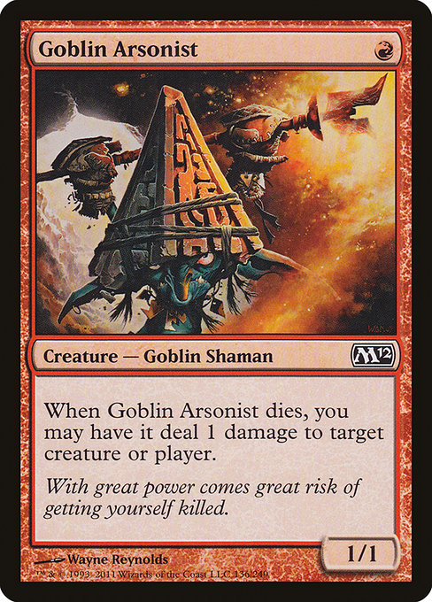 Goblin Arsonist [Magic 2012] - Evolution TCG