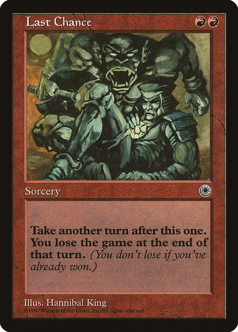 Last Chance [Portal] - Evolution TCG