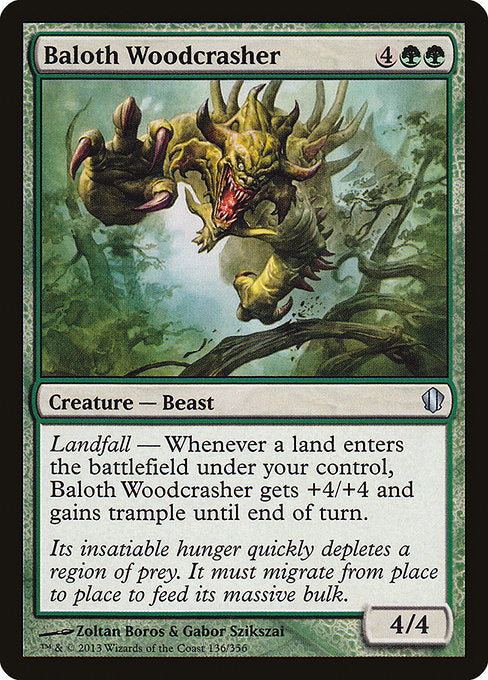 Baloth Woodcrasher [Commander 2013] - Evolution TCG