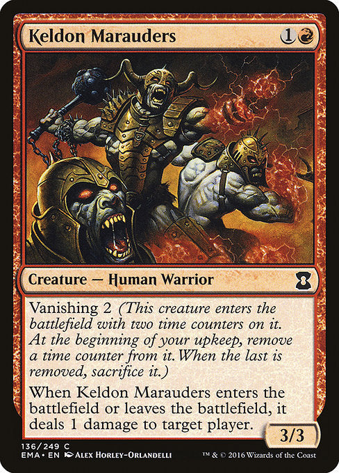 Keldon Marauders [Eternal Masters] - Evolution TCG