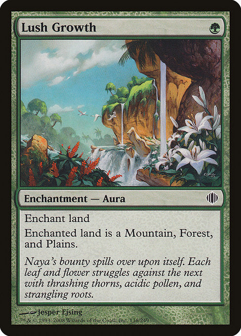 Lush Growth [Shards of Alara] - Evolution TCG