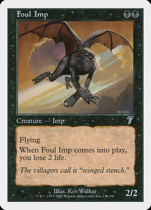 Foul Imp [Seventh Edition] - Evolution TCG