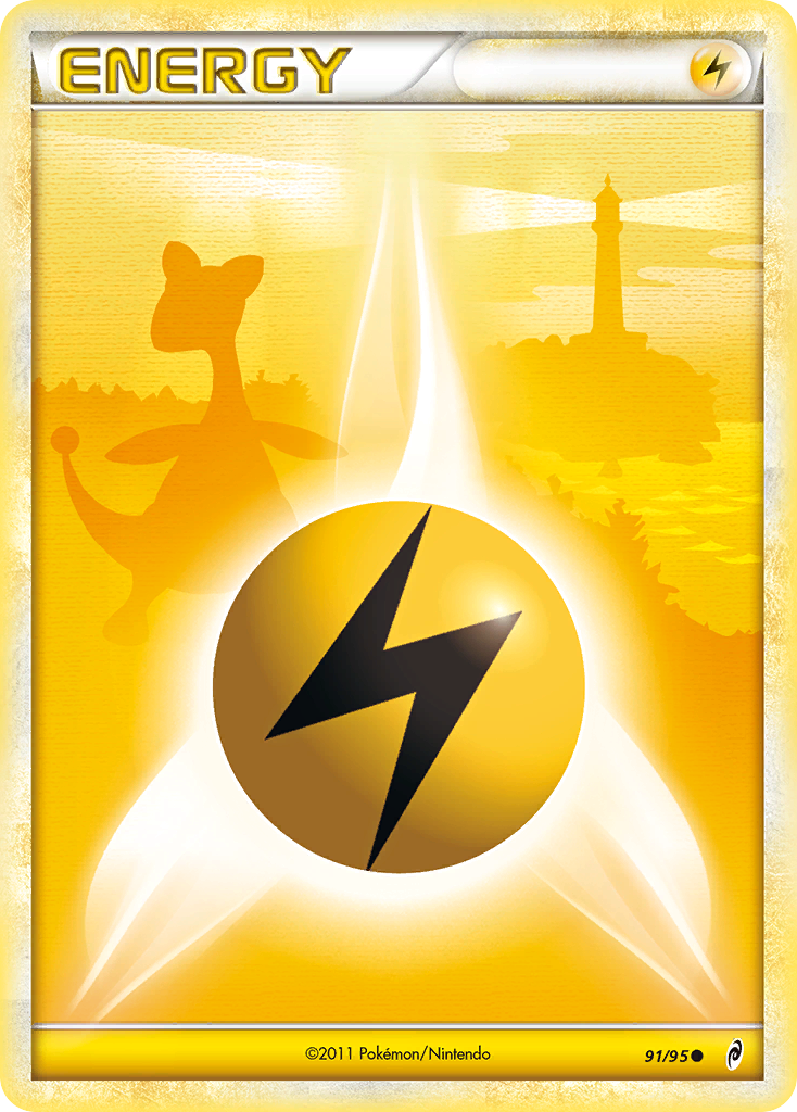 Lightning Energy (91/95) [HeartGold & SoulSilver: Call of Legends] - Evolution TCG