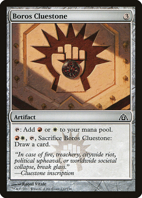 Boros Cluestone [Dragon's Maze] - Evolution TCG