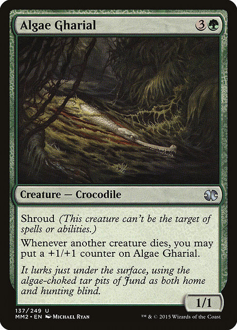 Algae Gharial [Modern Masters 2015] - Evolution TCG