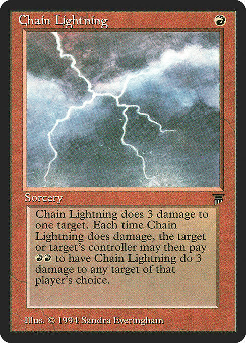 Chain Lightning [Legends] - Evolution TCG