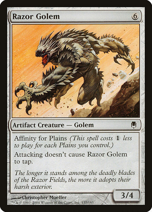 Razor Golem [Darksteel] - Evolution TCG