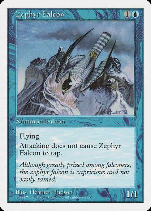 Zephyr Falcon [Fifth Edition] - Evolution TCG