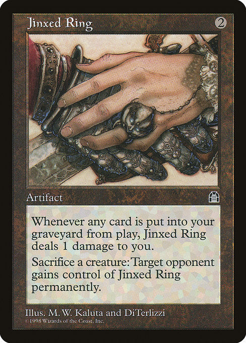 Jinxed Ring [Stronghold] - Evolution TCG