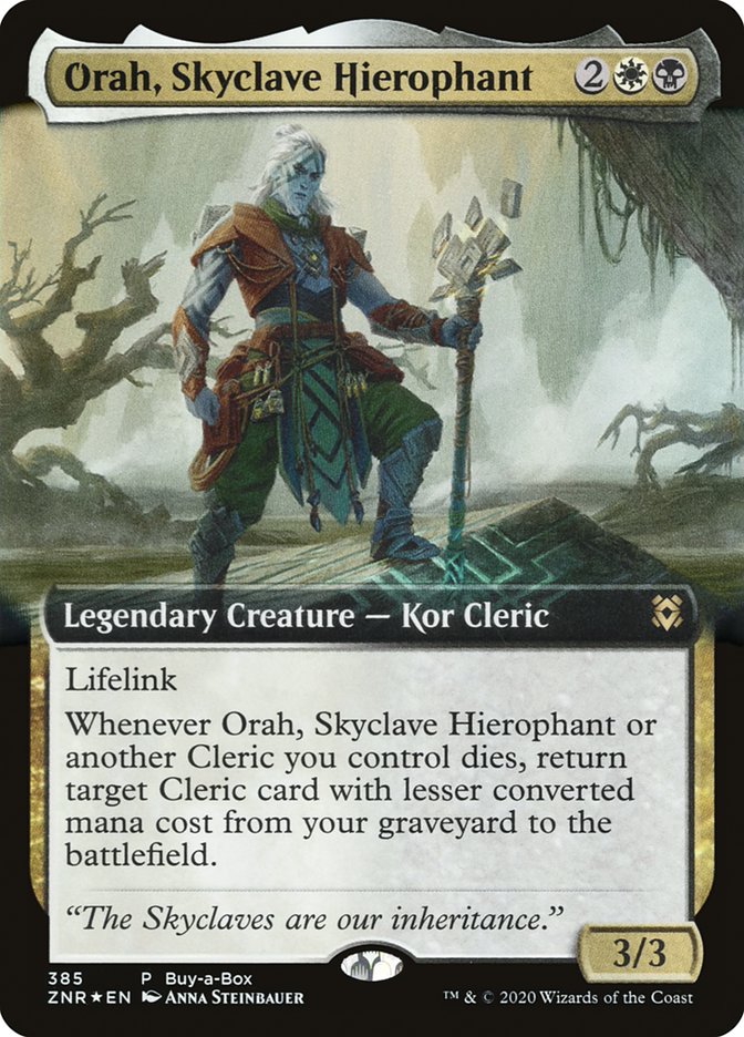 Orah, Skyclave Hierophant (Buy-A-Box) [Zendikar Rising] - Evolution TCG