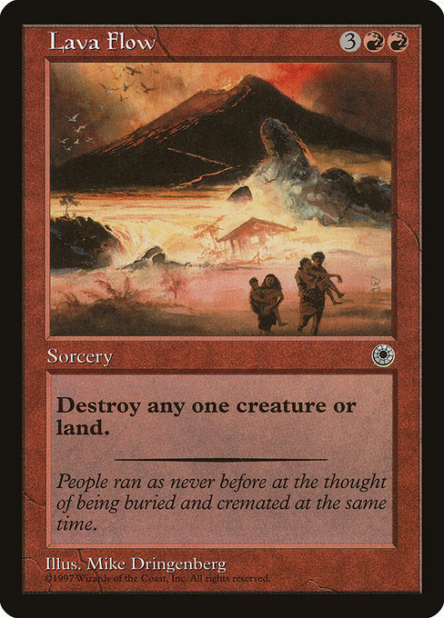 Lava Flow [Portal] - Evolution TCG