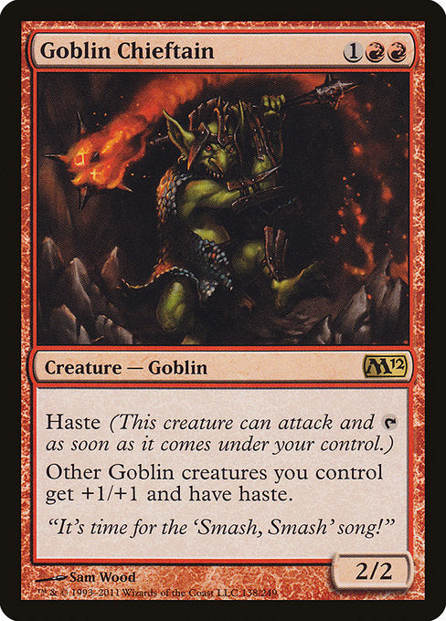 Goblin Chieftain [Magic 2012] - Evolution TCG