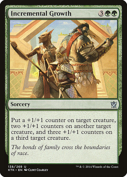 Incremental Growth [Khans of Tarkir] - Evolution TCG