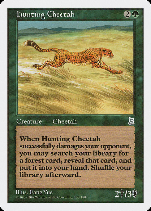 Hunting Cheetah [Portal Three Kingdoms] - Evolution TCG