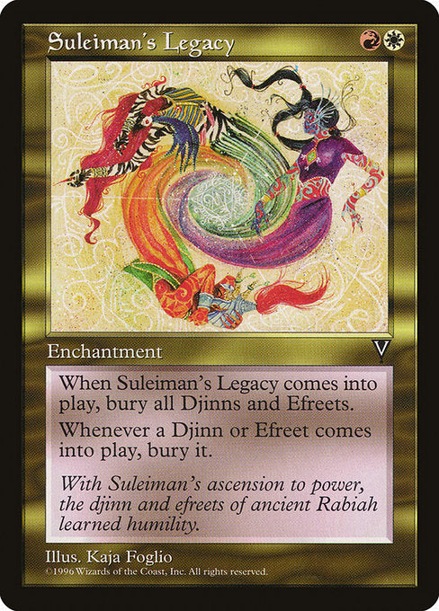 Suleiman's Legacy [Visions] - Evolution TCG