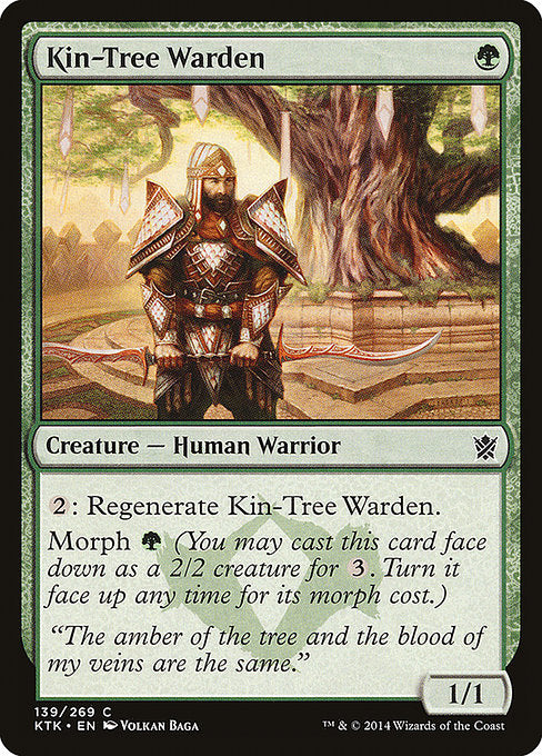 Kin-Tree Warden [Khans of Tarkir] - Evolution TCG