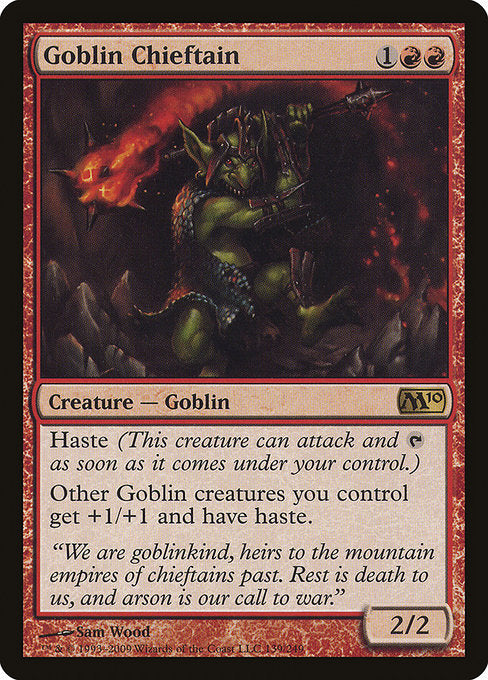 Goblin Chieftain [Magic 2010] - Evolution TCG
