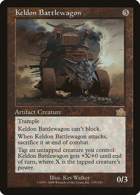 Keldon Battlewagon [Prophecy] - Evolution TCG