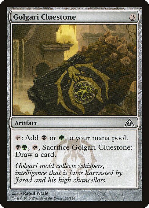 Golgari Cluestone [Dragon's Maze] - Evolution TCG