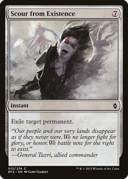 Scour from Existence [Battle for Zendikar] - Evolution TCG