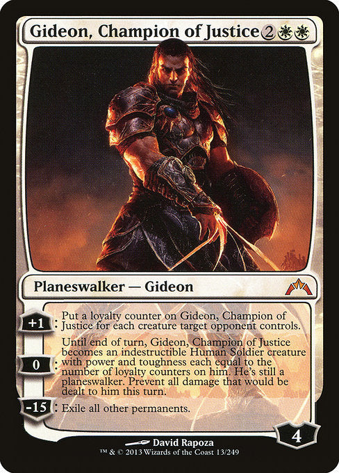 Gideon, Champion of Justice [Gatecrash] - Evolution TCG