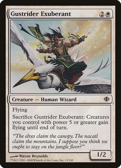 Gustrider Exuberant [Shards of Alara] - Evolution TCG