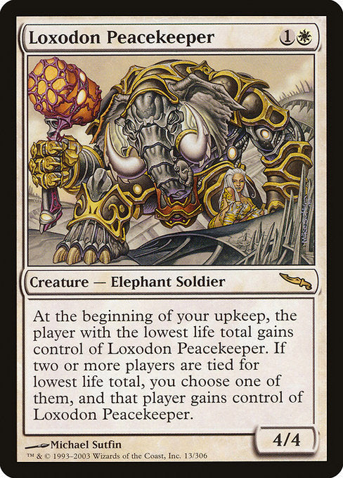 Loxodon Peacekeeper [Mirrodin] - Evolution TCG