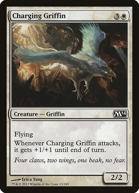 Charging Griffin [Magic 2014] - Evolution TCG