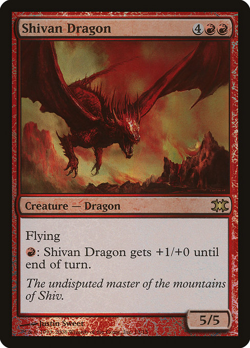 Shivan Dragon [From the Vault: Dragons] - Evolution TCG