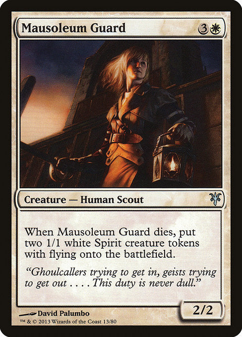 Mausoleum Guard [Duel Decks: Sorin vs. Tibalt] - Evolution TCG