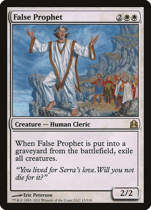 False Prophet [Commander 2011] - Evolution TCG