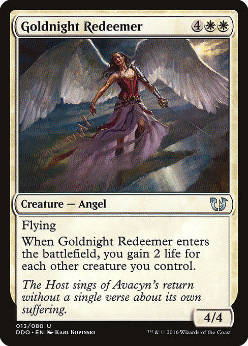 Goldnight Redeemer [Duel Decks: Blessed vs. Cursed] - Evolution TCG