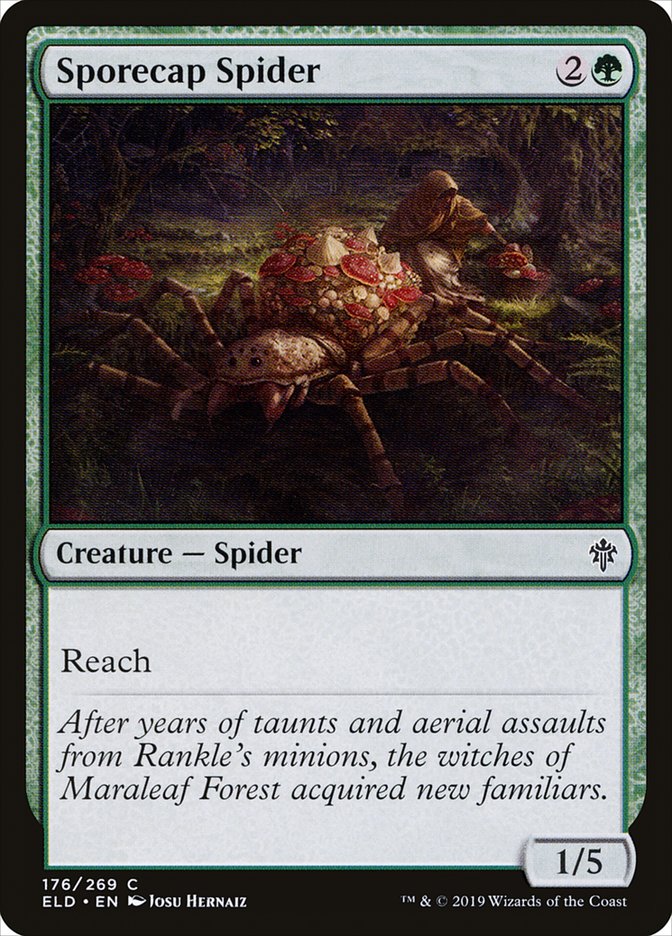Sporecap Spider [Throne of Eldraine] - Evolution TCG