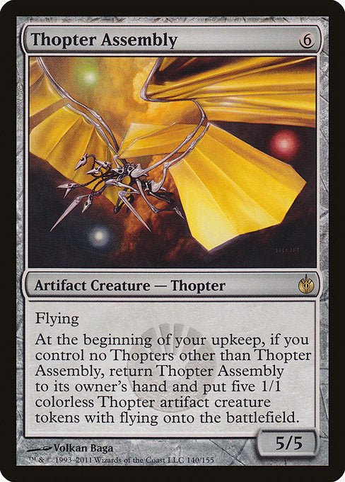 Thopter Assembly [Mirrodin Besieged] - Evolution TCG