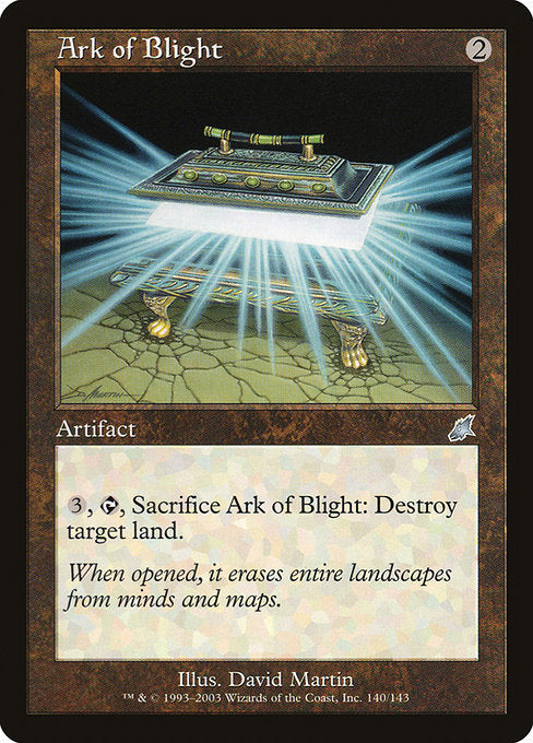 Ark of Blight [Scourge] - Evolution TCG