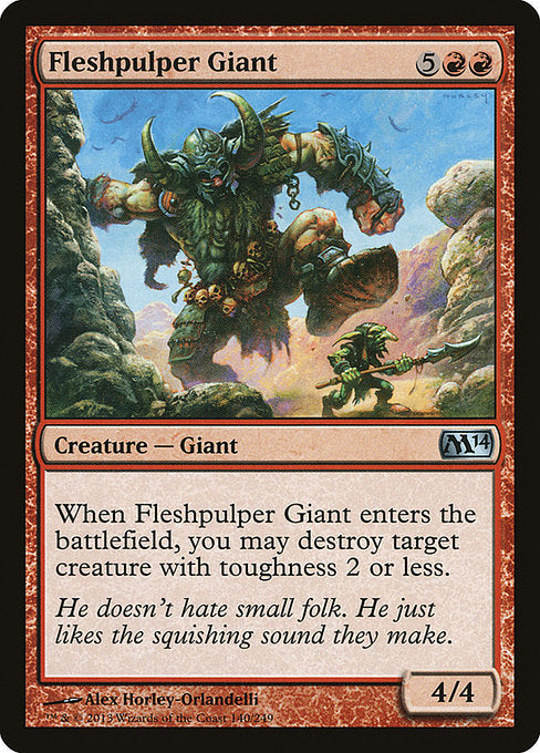 Fleshpulper Giant [Magic 2014] - Evolution TCG