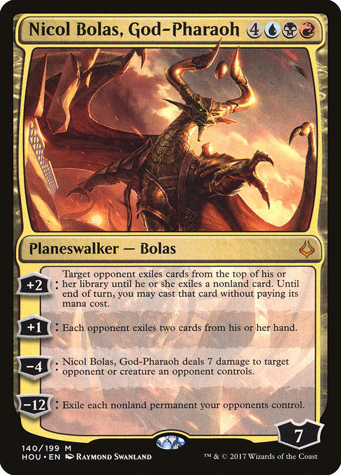 Nicol Bolas, God-Pharaoh [Hour of Devastation] - Evolution TCG