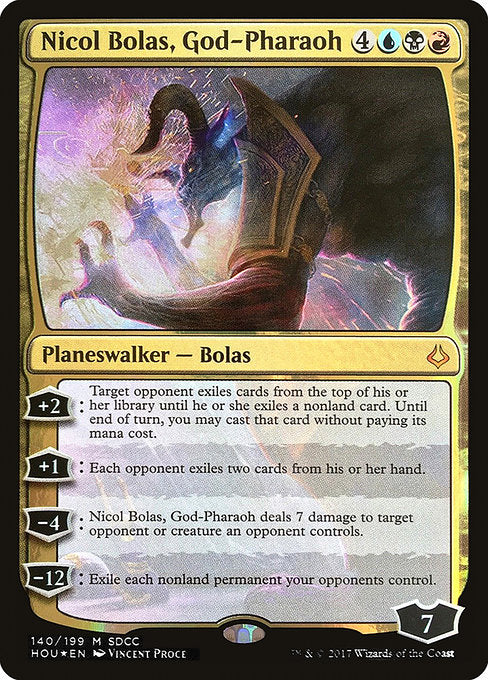 Nicol Bolas, God-Pharaoh [San Diego Comic-Con 2017] - Evolution TCG