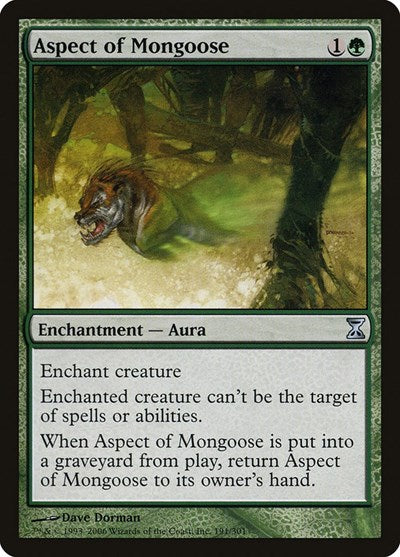 Aspect of Mongoose [Time Spiral] - Evolution TCG