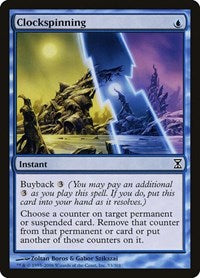 Clockspinning [Time Spiral] - Evolution TCG