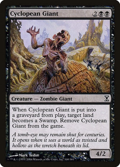 Cyclopean Giant [Time Spiral] - Evolution TCG