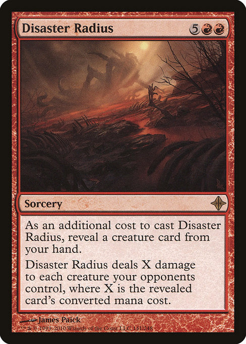 Disaster Radius [Rise of the Eldrazi] - Evolution TCG