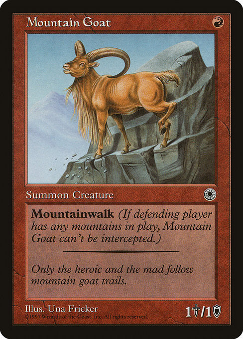 Mountain Goat [Portal] - Evolution TCG