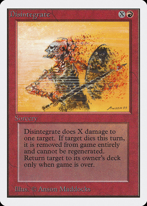 Disintegrate [Unlimited Edition] - Evolution TCG