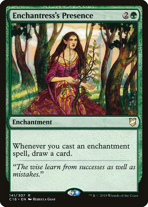 Enchantress's Presence [Commander 2018] - Evolution TCG