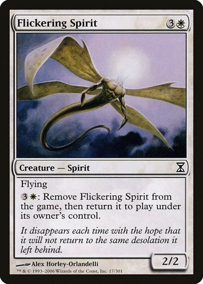 Flickering Spirit [Time Spiral] - Evolution TCG