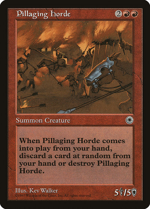 Pillaging Horde [Portal] - Evolution TCG