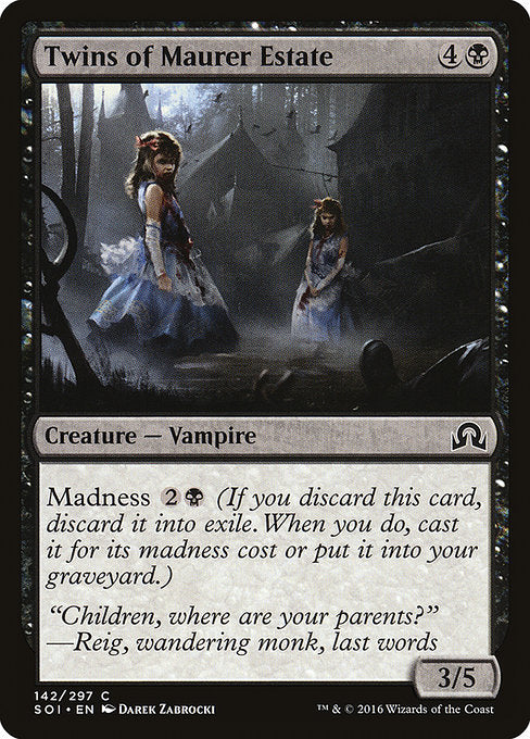 Twins of Maurer Estate [Shadows over Innistrad] - Evolution TCG